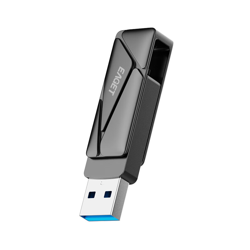 忆捷 EAGET HS66-512G 固态U盘接口：USB3.2 Type-C 速度：读速500MB/S锖色 计价单位:个