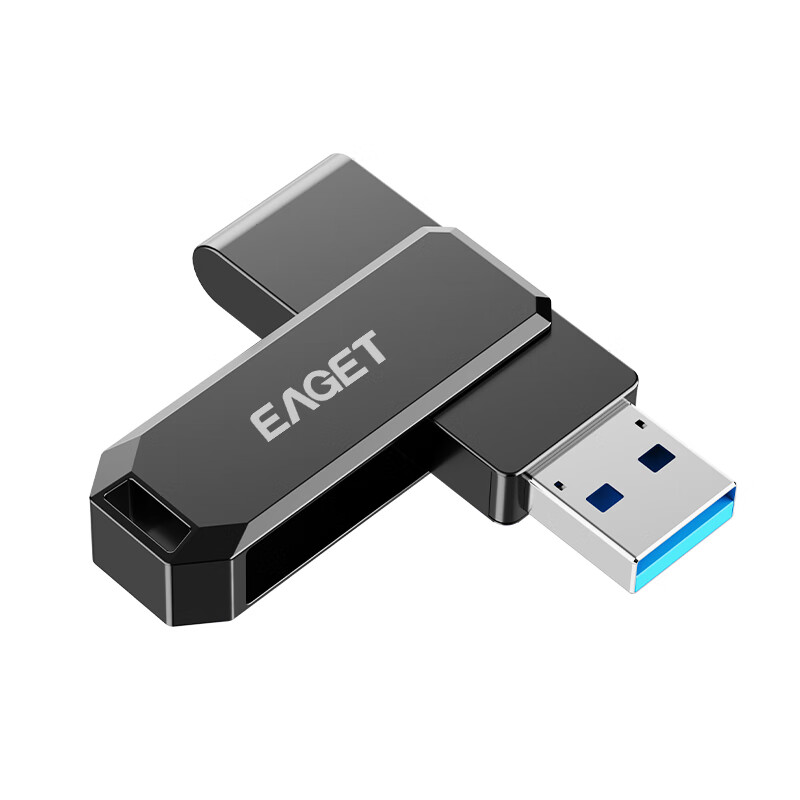 忆捷 EAGET HF66 128G 接口：USB3.2 外观：360度旋转 锖色 计价单位:个