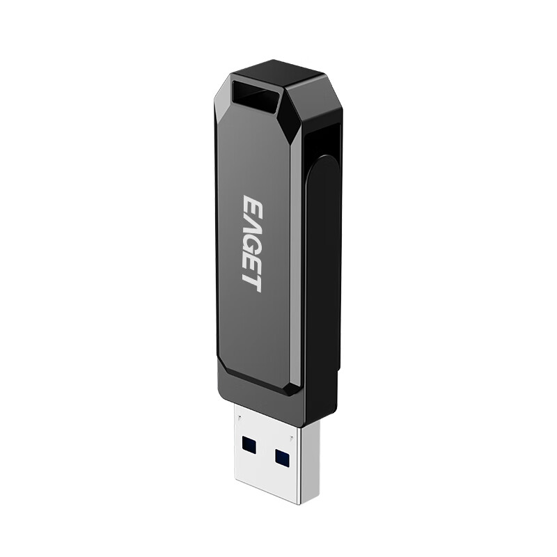 忆捷 EAGET HF66 128G 接口：USB3.2 外观：360度旋转 锖色 计价单位:个