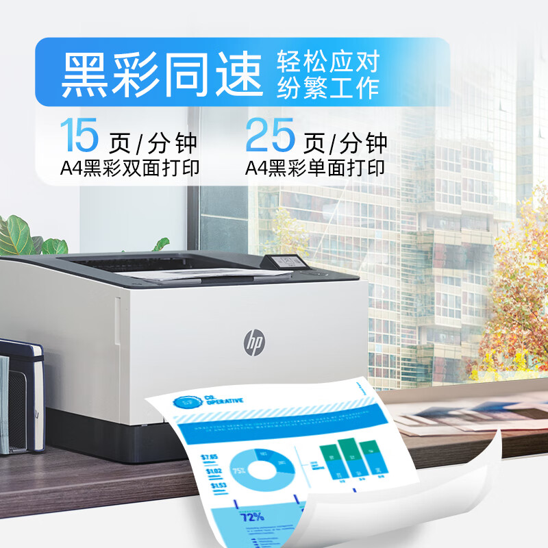 惠普 HP 3288DW 激光打印机 彩色A4幅面  计价单位:台