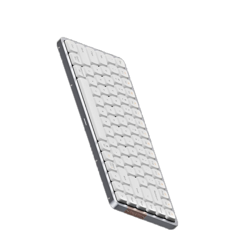 洛斐 LOFREE OE915 小顺机械键盘 银色幽灵双模84键 矮轴轻薄Gasket结构适合多场景办公 计价单位:个