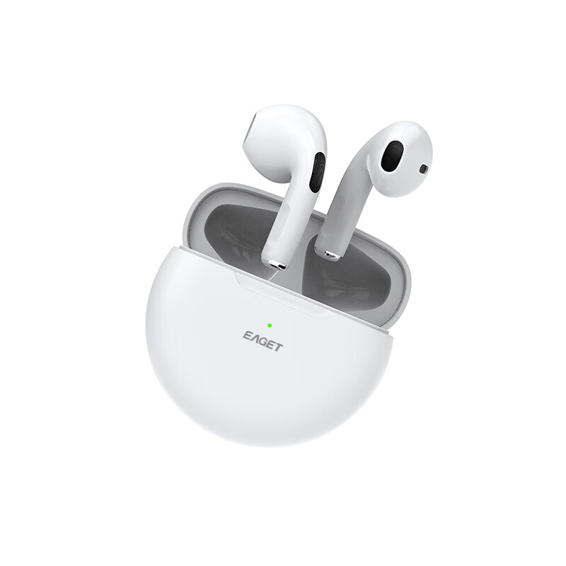 忆捷 EAGET BE50  耳机 超长续航 HIFI音质 便携式迷你 白色 计价单位:个