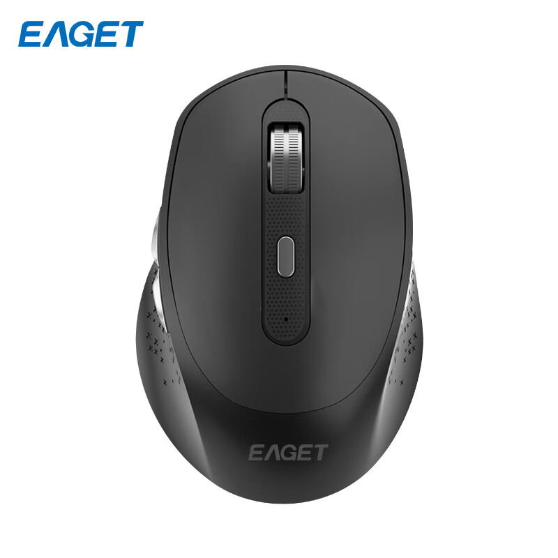 忆捷 EAGET YS20 无线蓝牙鼠标 TYPE-C快速充电 黑色 计价单位:个