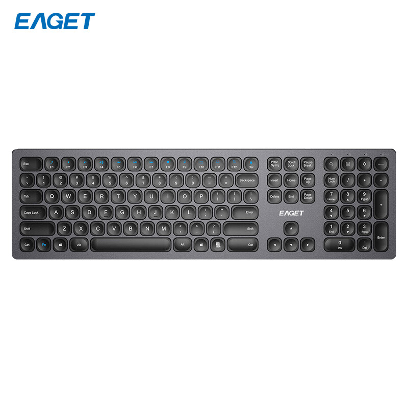 忆捷 EAGET YT02 TYPE-C充电 键盘 深空灰 计价单位:个