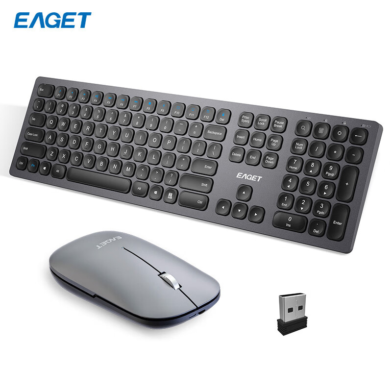忆捷 EAGET YT02 TYPE-C充电 键盘 深空灰 计价单位:个