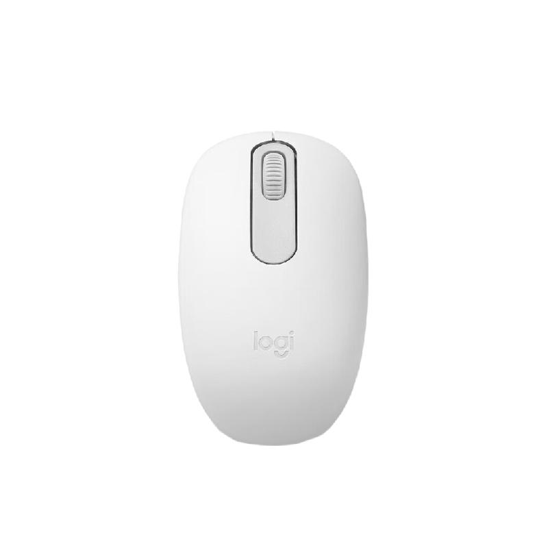 罗技 G M196 无线蓝牙鼠标 重量76g T106  尺寸100*60*38mm 珍珠白 计价单位:个