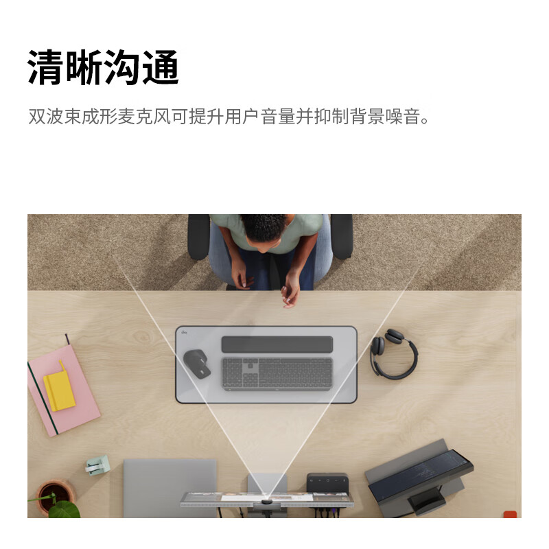 罗技 LOGITECH MX BRIO 705 4K高清摄像头 大师系列 带隐私保护盖 计价单位:个