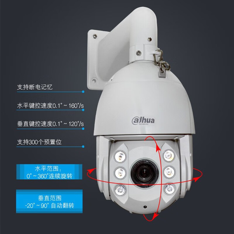 大华 DH-SD6220 网络球形摄像头 计价单位:个 大华 DH-SD6220 网络球形摄像头 计价单位:个