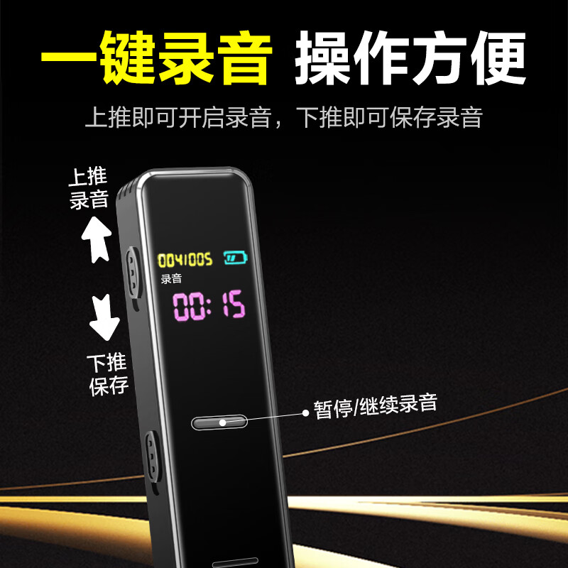 新科 SHINCO A02 录音笔 64G 黑色 计价单位:支