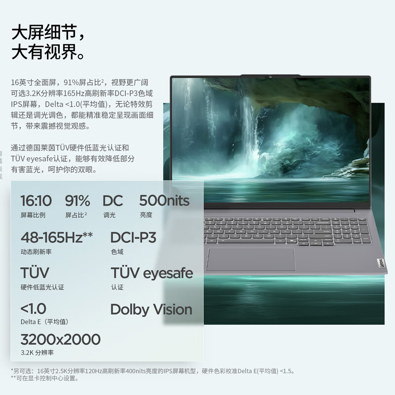 Thinkpad  ThinkBook 16+ 笔记本电脑  英特尔酷睿Ultra5 32G 1T 3.2K 16英寸 计价单位:个