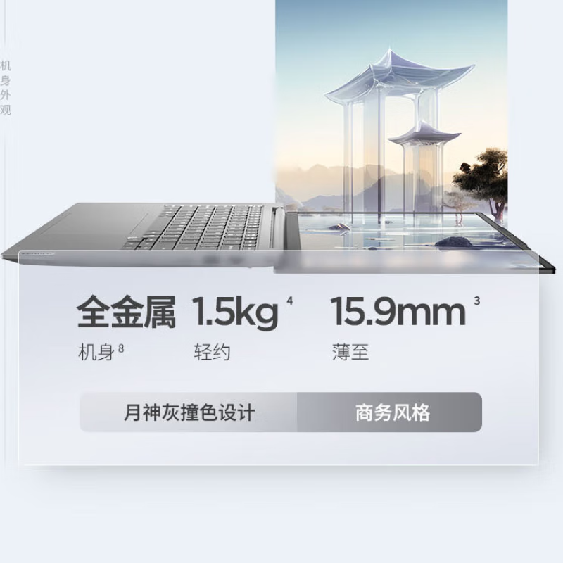 Thinkpad  ThinkBook 14+ 笔记本电脑 Ultra 5-125H 32G内存 1T固态硬盘 14英寸 3K 集显 Win11家庭 计价单位:台