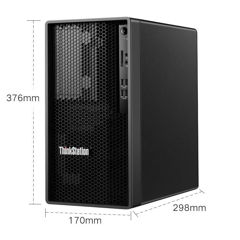 联想 Lenovo AIPC ThinkStation K-C3F167 工作站 I7-14700/16G/1T SSD/WIN11H/联想小天AI/无光驱/RTX4060-8G显卡/键鼠/500W 主机 计价单位:台