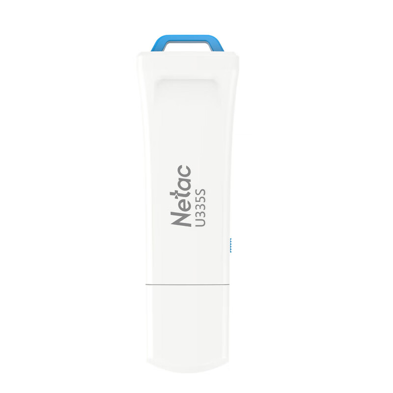 朗科 Netac U335S-256G U盘  USB3.0 写保护开关 防病毒入侵 防误删 白蓝色 计价单位:个
