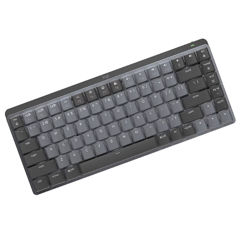 罗技 LOGITECH MX Mini 紧凑型机械键盘  (石墨色青轴） 计价单位:个