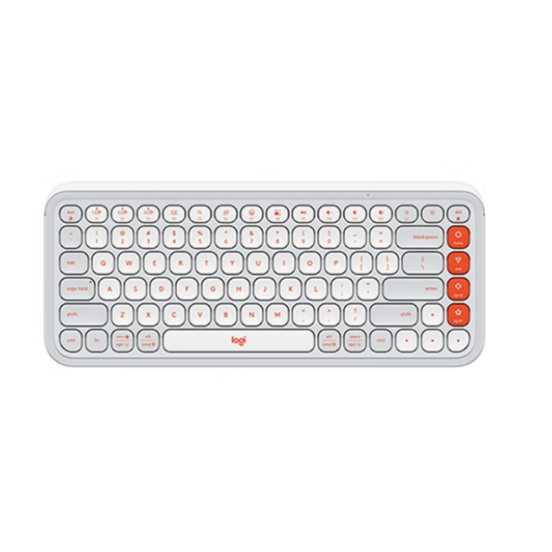 罗技 LOGITECH POP ICON KEYS 无线机械键盘(白色) 计价单位:个