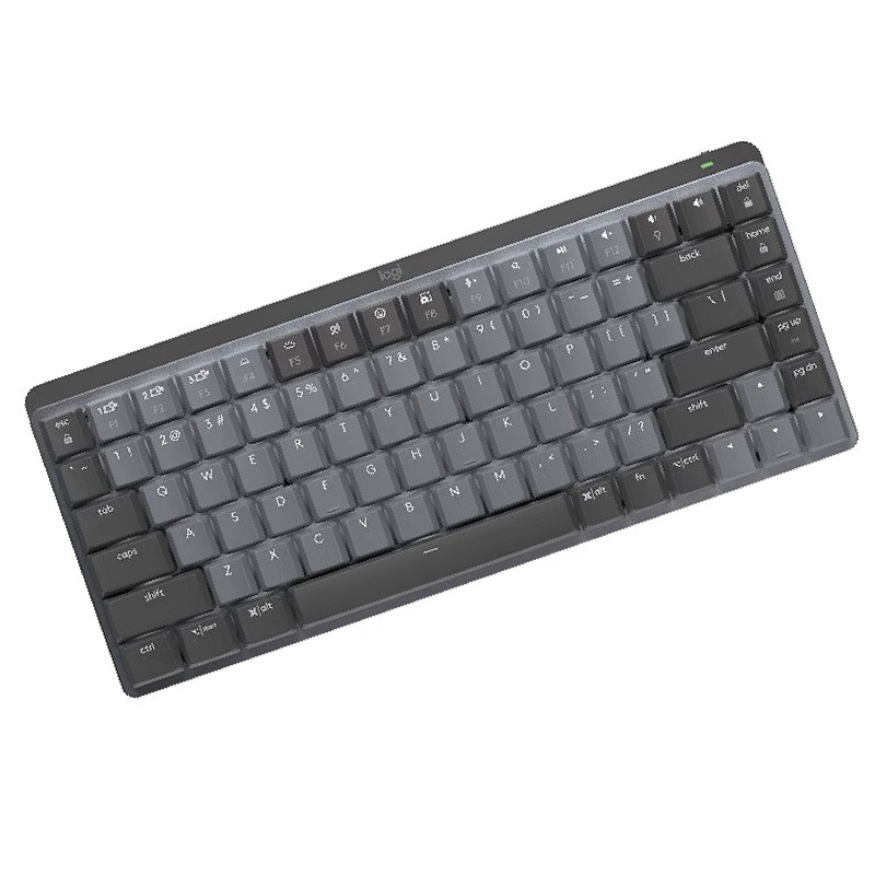 罗技 LOGITECH MX Mini 紧凑型机械键盘 (石墨色红轴) 计价单位:个