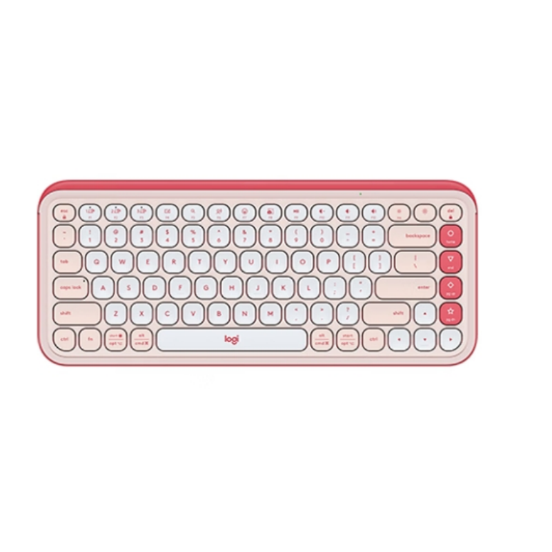 罗技 LOGITECH POP ICON KEYS 无线机械键盘(粉色) 计价单位:个
