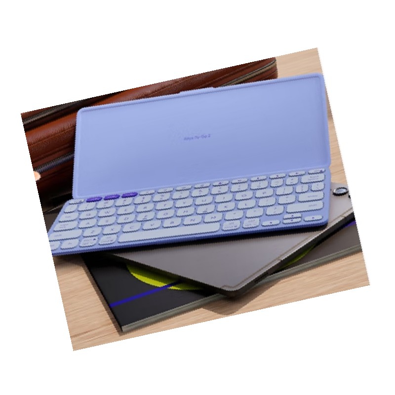罗技 LOGITECH Keys-To-Go 2 无线蓝牙键盘(紫色) 计价单位:个