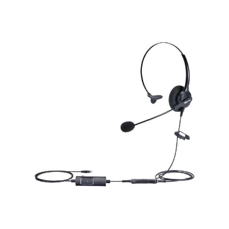 北恩 HION FOR680+B4.1 头戴式单耳话务耳机/电话耳麦/呼叫中心话务员耳机/降噪耳麦-水晶头+调音量+闭音 计价单位:副