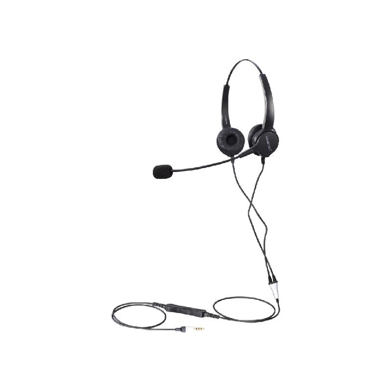 北恩 HION FOR630D+B6.4  呼叫中心话务耳机 适用于话务员\/客服\/呼叫中心 单孔插头（适用单圆孔电脑/手机） 计价单位:副
