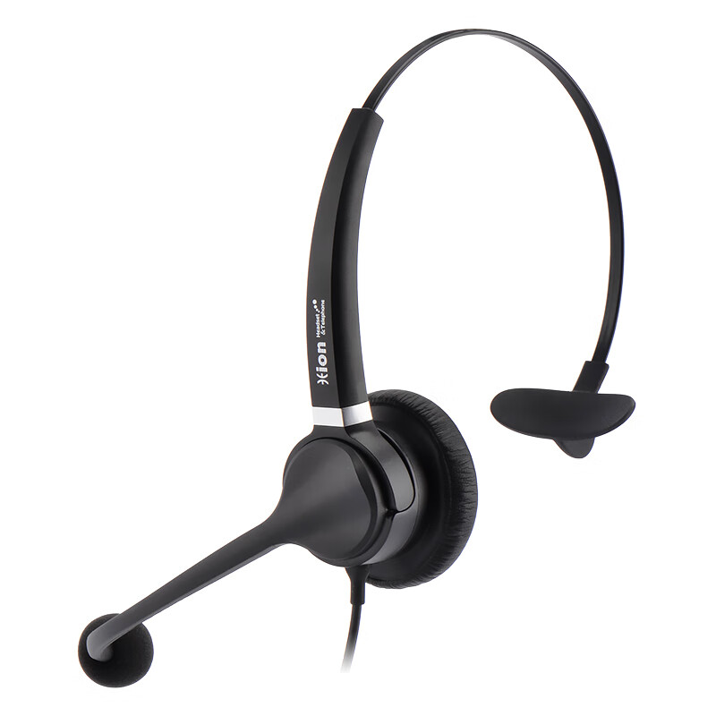 北恩 HION FOR900+B4.2143 头戴式话务耳机/网络教育学习耳机/电话办公培训 水晶头接口耳机（B4.2143适合接思科IP话机） 计价单位:副