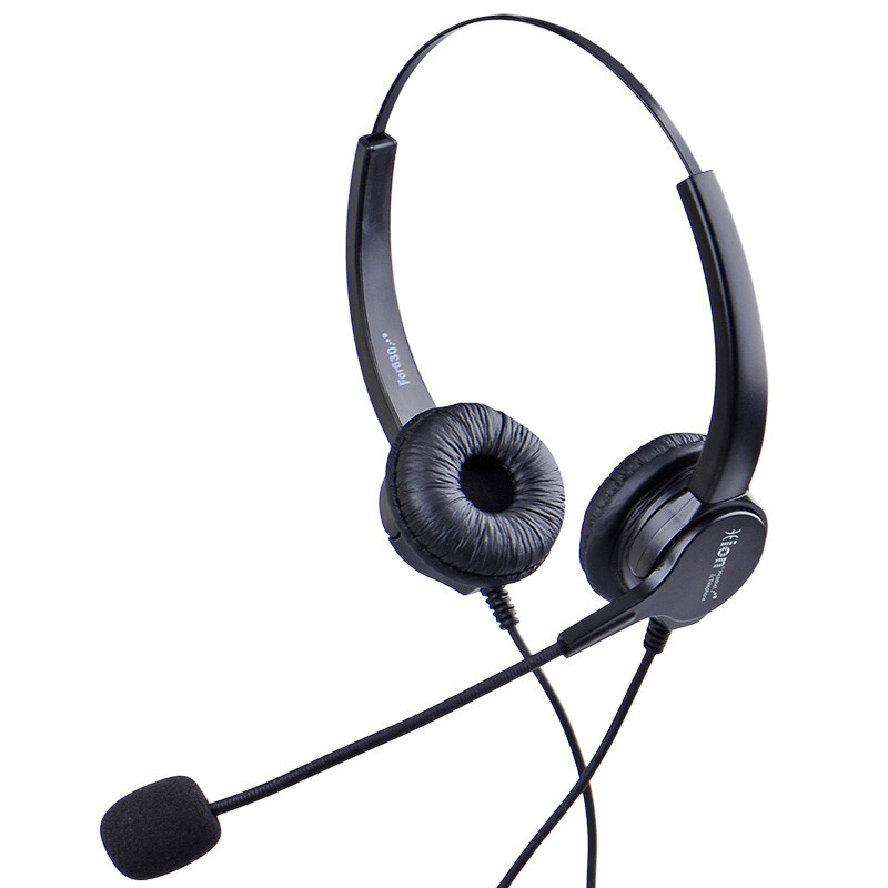 北恩 HION FOR630D+B5.1 耳机 双插头带音量调节麦克风静音(适用双孔电脑) 计价单位:副