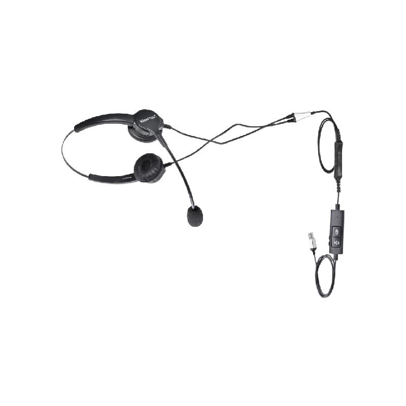 北恩 HION FOR630D+B8  呼叫中心话务耳机  适用于话务员/客/呼叫中心 B8+USB接口+智能主动降噪/调节音量/静音 计价单位:副