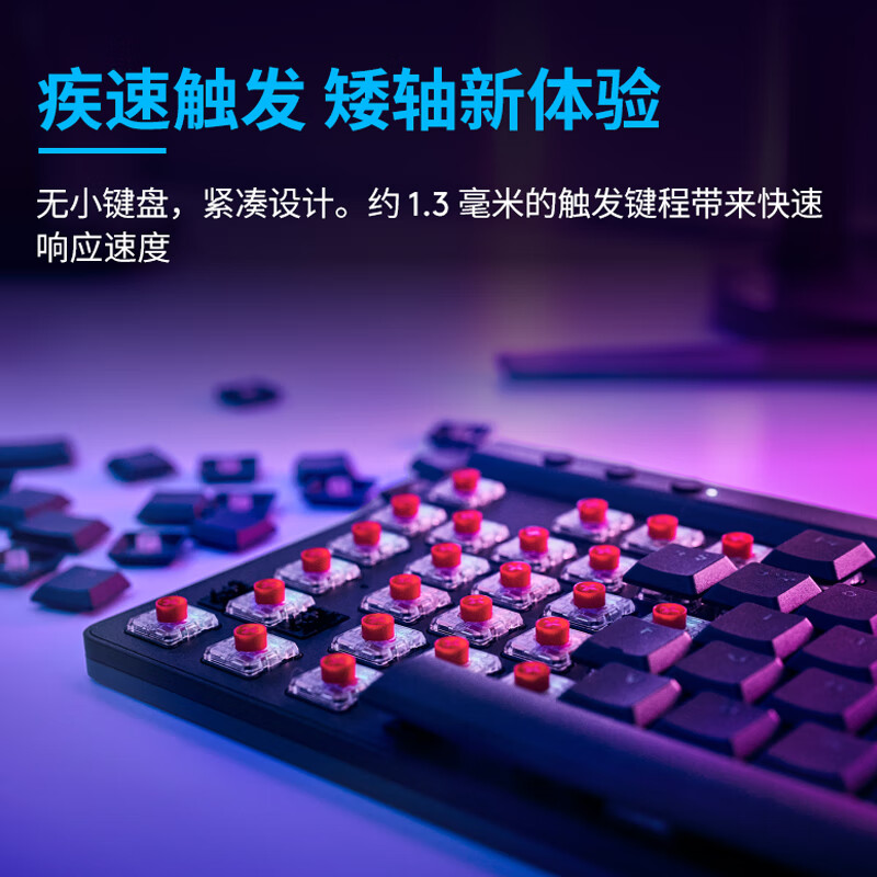 罗技 G G515 键盘   LIGHTSPEED TKL 矮轴无线键盘  黑色 L轴 计价单位:个