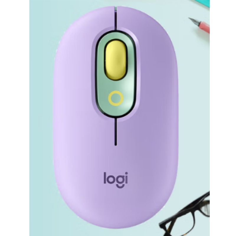 罗技 LOGITECH POP MOUSE 无线蓝牙鼠标 梦幻紫 计价单位:个 罗技 LOGITECH POP MOUSE 无线蓝牙鼠标 梦幻紫 计价单位:个