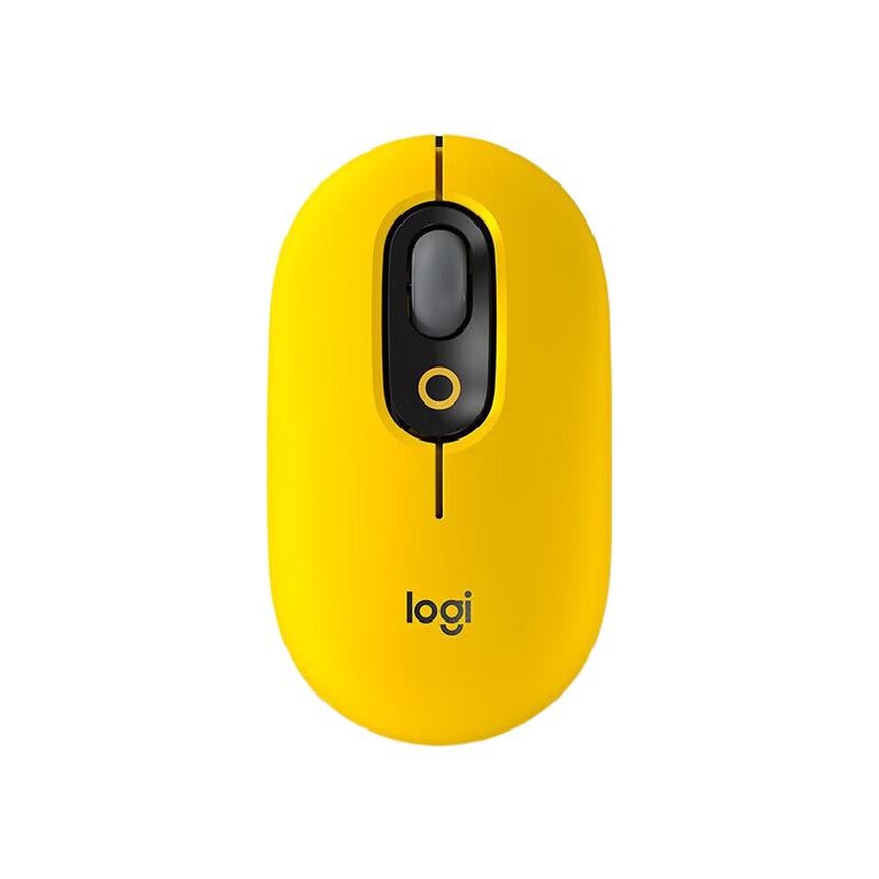 罗技 LOGITECH POP  MOUSE 无线蓝牙鼠标 热力黄 计价单位:个