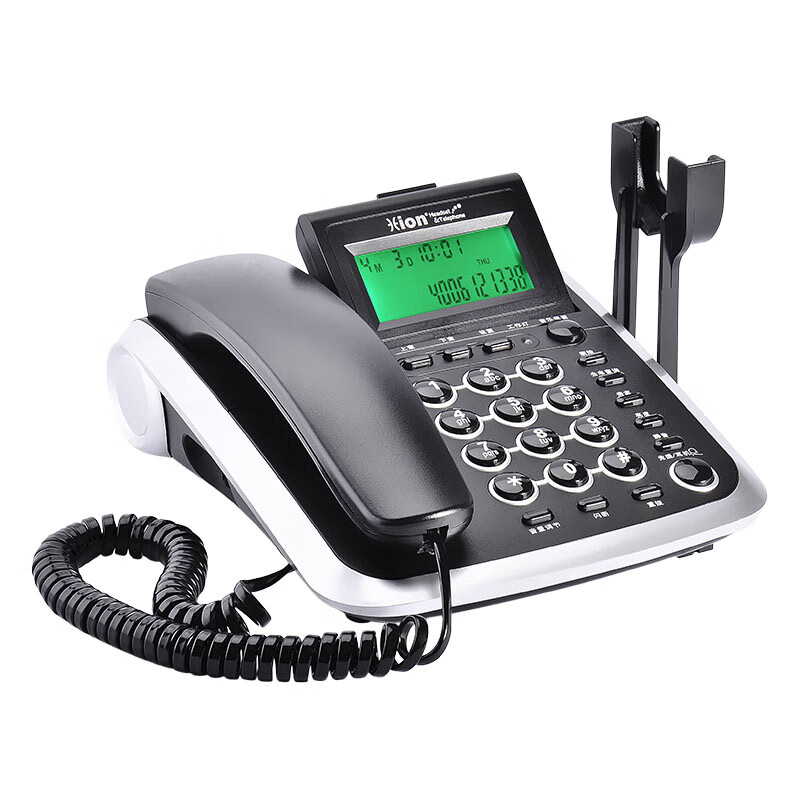 北恩 HION V200+FOR630 商务办公话机 呼叫中心客服专用耳麦电话机话务员耳机座机 选配FOR630单耳 计价单位:套