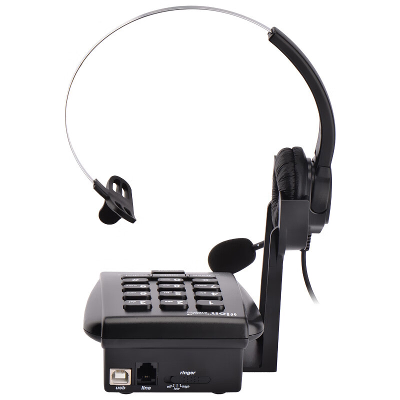 北恩 HION U800+FOR630 呼叫中心电话录音设备 录音电话机套装话务员客服座机录音电话盒电脑拨号（接固话线路） 计价单位:套