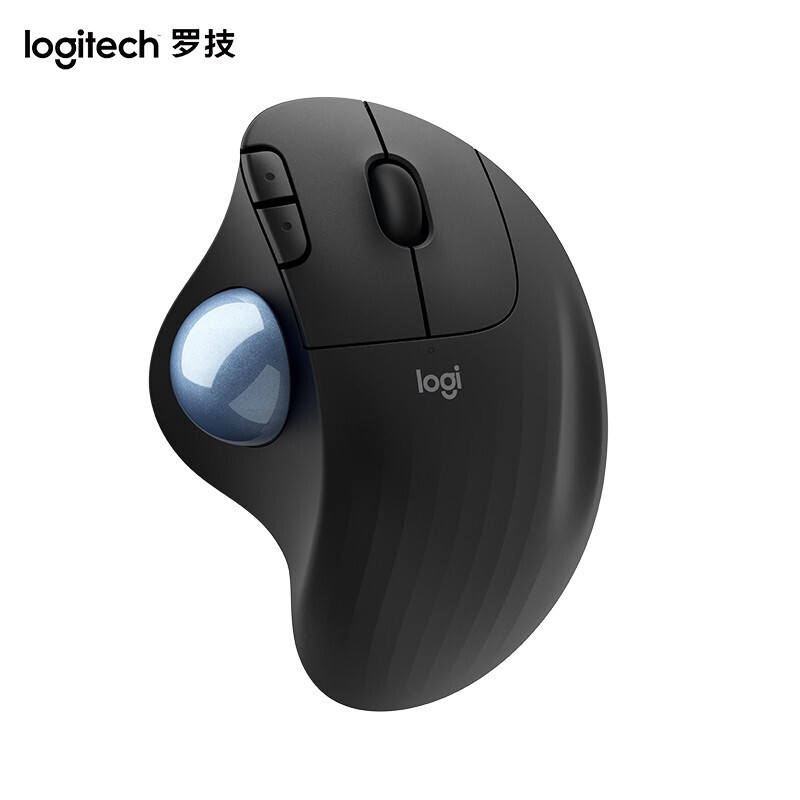 罗技 LOGITECH M575 无线轨迹球鼠标 黑色 计价单位:个