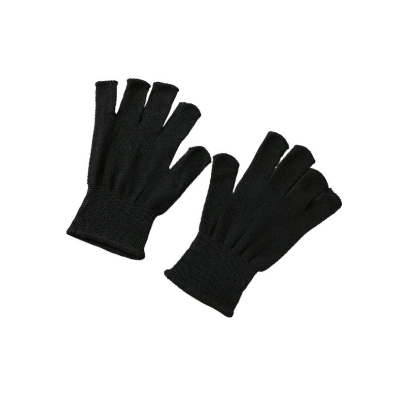 谋福 tj223 劳保露五指手套 黑色 12双装 计价单位:包 谋福 tj223 劳保露五指手套 黑色 12双装 计价单位:包