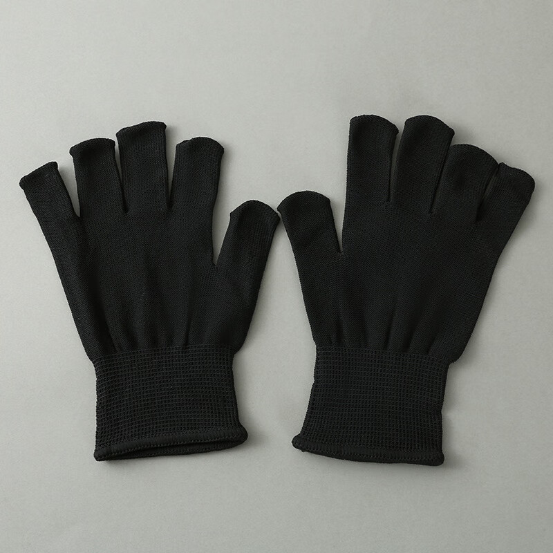 谋福 tj223 劳保露五指手套 黑色 12双装 计价单位:包 谋福 tj223 劳保露五指手套 黑色 12双装 计价单位:包