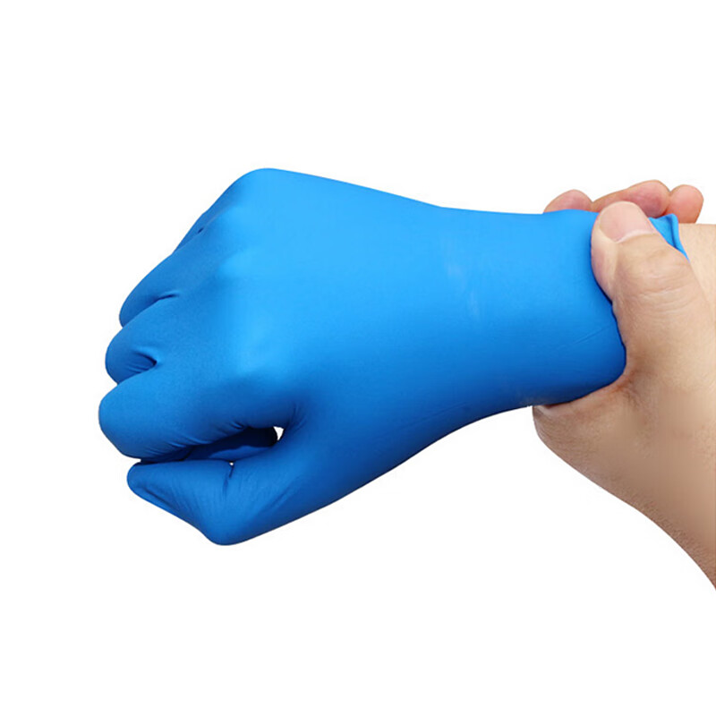 谋福  615 一次性丁腈手套100只（中号） 计价单位:盒