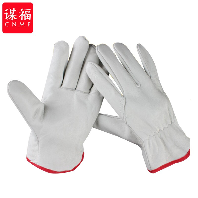 谋福  341 牛青皮手套 隔热 计价单位:副