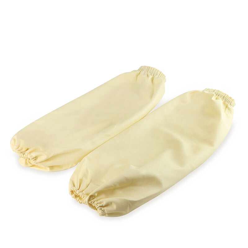 谋福 121 防水套袖 PVC牛筋胶耐弱酸碱护袖劳保防护(乳白袖套) 计价单位:副 谋福 121 防水套袖 PVC牛筋胶耐弱酸碱护袖劳保防护(乳白袖套) 计价单位:副