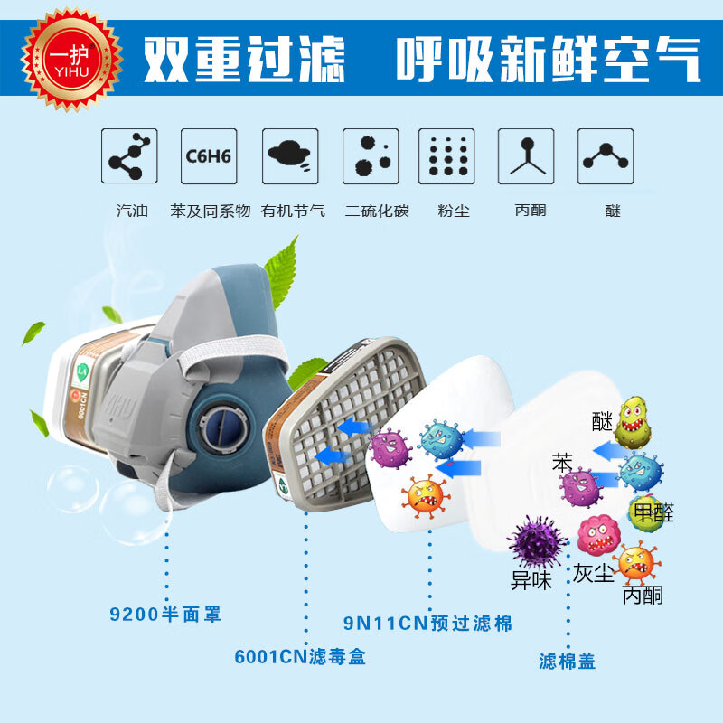 一护  920P 防尘毒套装 计价单位:个