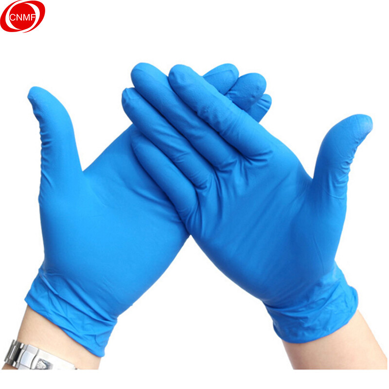 谋福  615 一次性丁腈手套100只（中号） 计价单位:盒