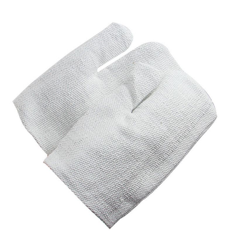 谋福  212Y 防火手套 二指型防火手套防烫工业石棉手套(二指30cm) 计价单位:副