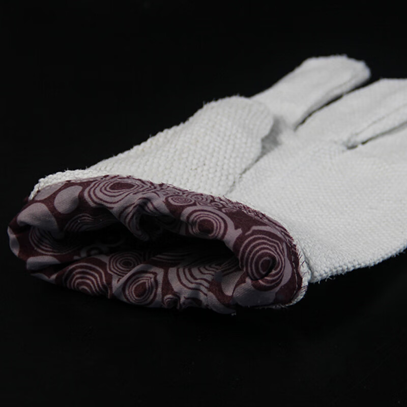 谋福  212Y 防火手套 二指型防火手套防烫工业石棉手套(二指30cm) 计价单位:副