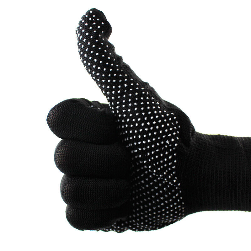 谋福 8032 PVC点塑手套劳保手套 黑色 12付装 计价单位:打 谋福 8032 PVC点塑手套劳保手套 黑色 12付装 计价单位:打