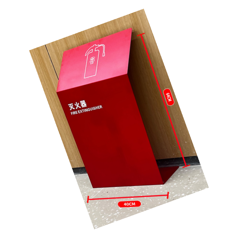 谋福  tj1768 烤漆灭火器支架 红色 金属 计价单位:个