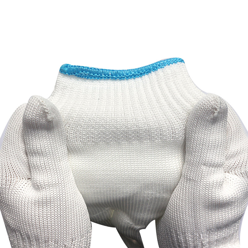 谋福  211 劳保手套 尼龙手套防护手套线手套耐磨手套 600g加厚款12副装 计价单位:打