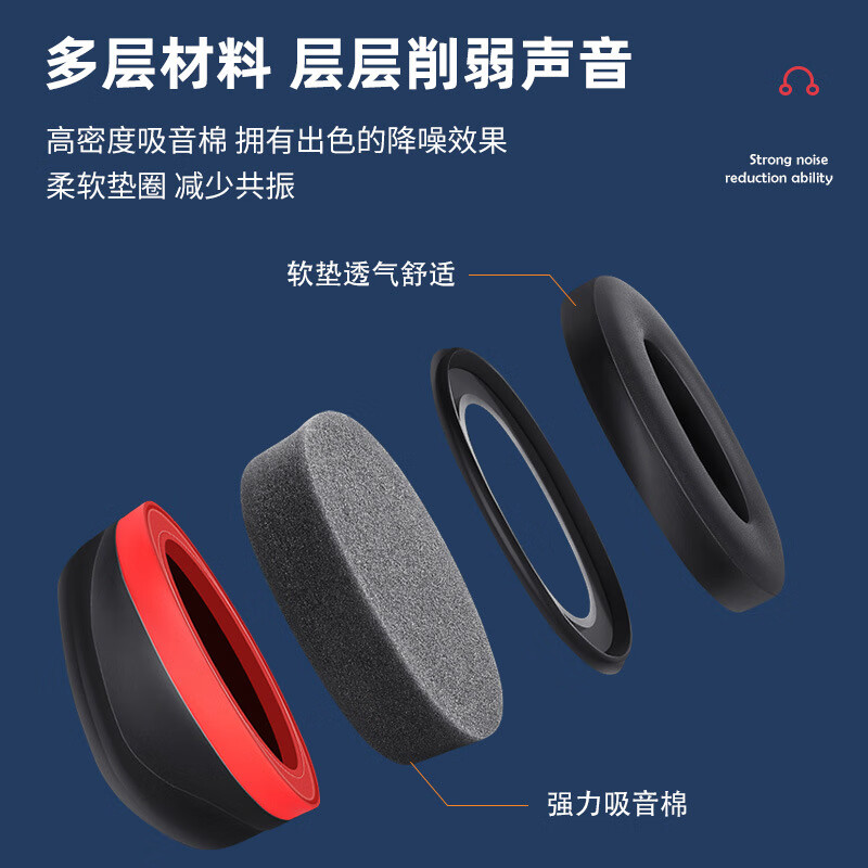 谋福   tj560 隔音耳罩 计价单位:个