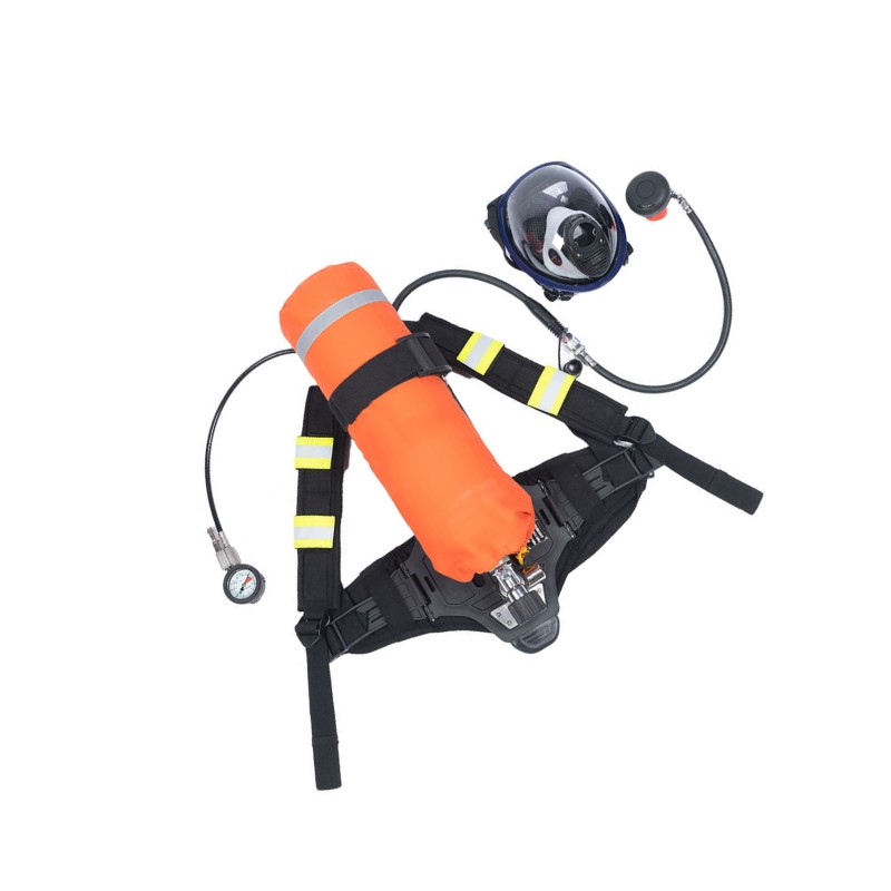 志臻  G-F-20 正压式碳纤维空气呼吸器 消防面具 6.8L呼吸器（工业级） 计价单位:个