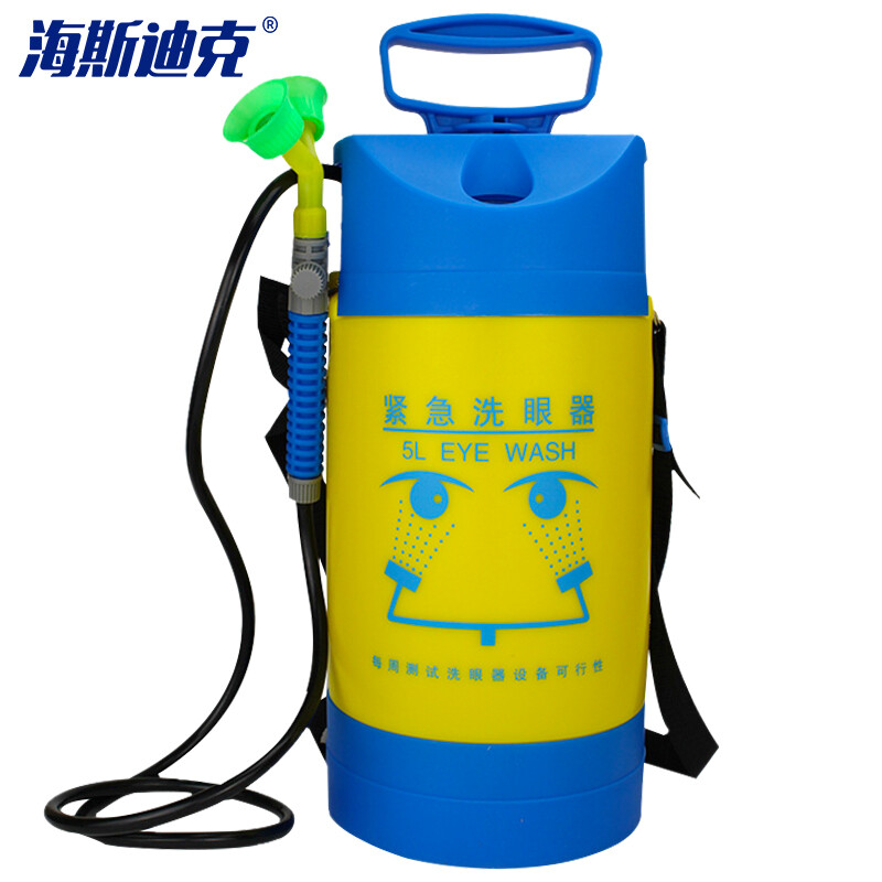 海斯迪克  HK-149 实验室便携式洗眼器 紧急冲淋洗眼器 8L（带压力表） 计价单位:个
