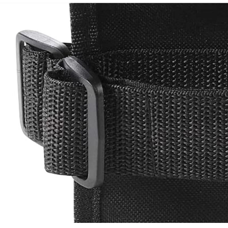 谋福  tj1703 车载灭火器固定带手电车用后备箱干粉灭火器魔术贴绑带（无底盘*黑色） 计价单位:个