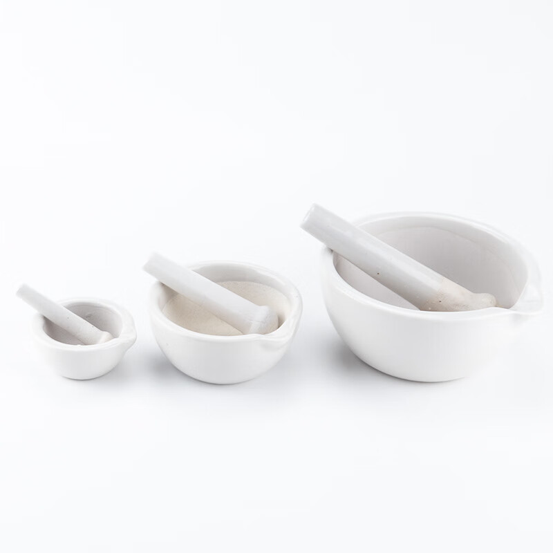 海斯迪克  90mm/5个 陶瓷研钵带钵杵 实验室化学耗材 计价单位:套 海斯迪克  90mm/5个 陶瓷研钵带钵杵 实验室化学耗材 计价单位:套